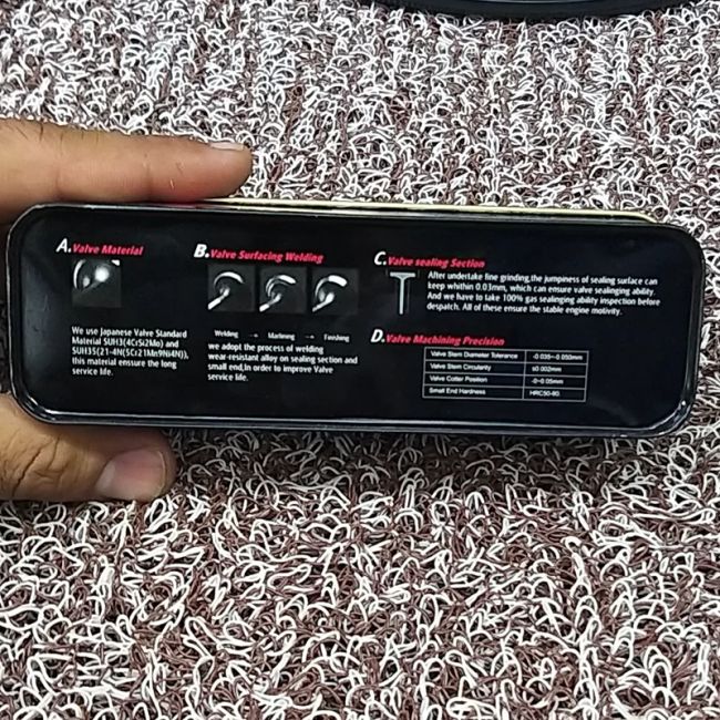 سوپاپ موتور سیکلت هندا راپیدو 125 