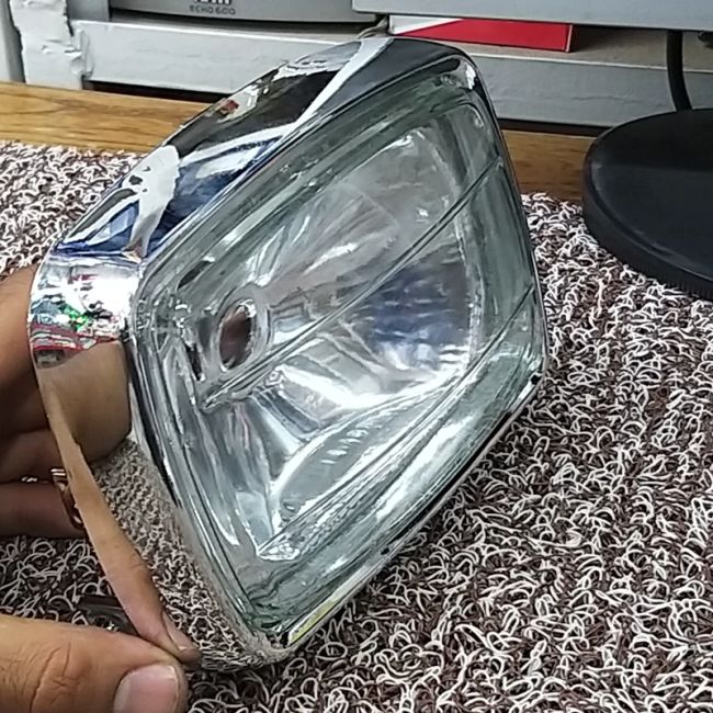 چراغ جلو موتور سیکلت هوندا فلزی درجه یک