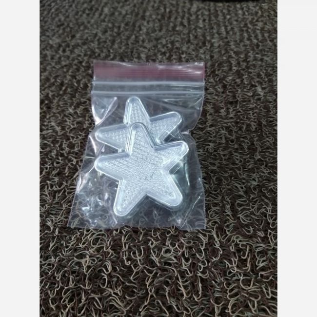 شبرنگ بغل گوشواره ستاره پیچ 6 سفید 