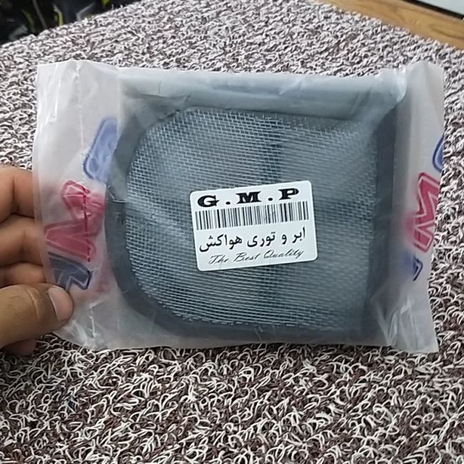 ابر و توری  هواکش موتور سیکلت