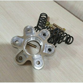 آلومینیوم روی چهارشاخ کلاچ 6 پیچ با فنر وپیچ