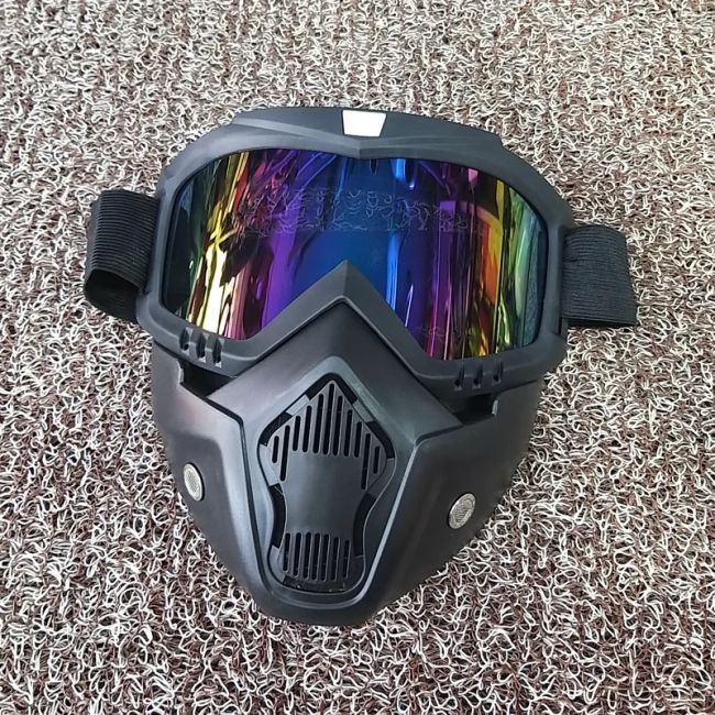 فیس ماسک موتور سواری هفت رنگ 