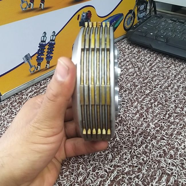 چهار شاخ کلاچ هندا 200 سی سی 6 پیچ کامل کوکما