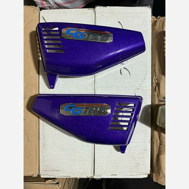 قاب بغل موتور سیکلت هندا بنفش ABS