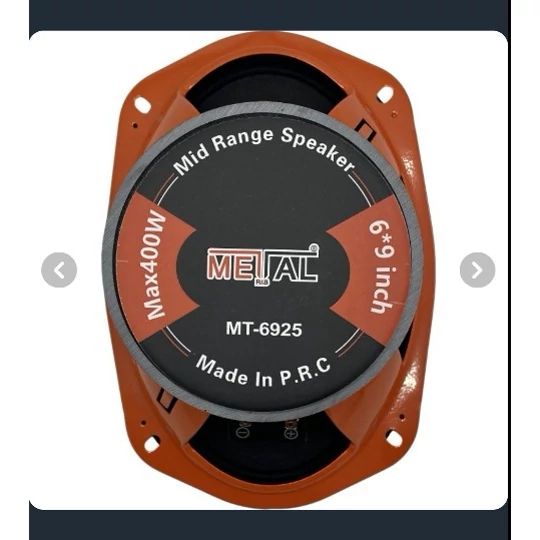 میدرنج باند اسپیکر خودرو متال مدل MT6925