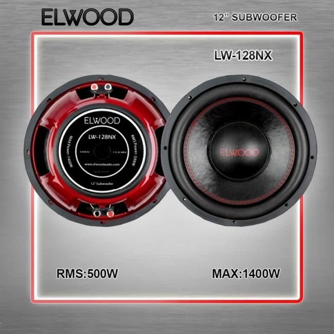 ساب ووفر 12 اینچ الوود مدل LW128NX قدرت 500 وات