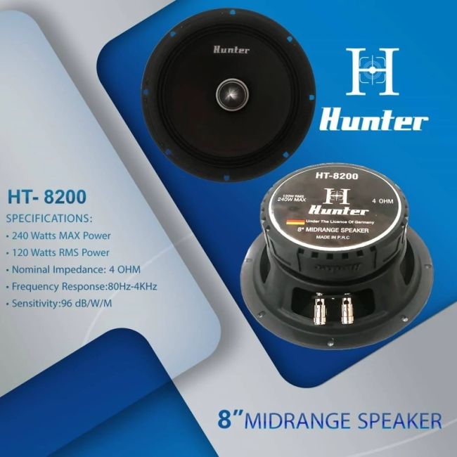 میدرنج 8 اینچ هانتر مدل HT - 8200