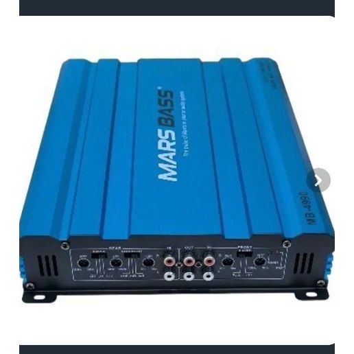 آمپلی فایر خودرو 4 کانال مارس بیس مدل MARS BASS 4*70