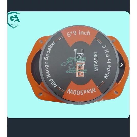 میدرنج متال مدل MT6900 سایز 6 اینچ ظرفیت 250 وات بسته 2 عددی