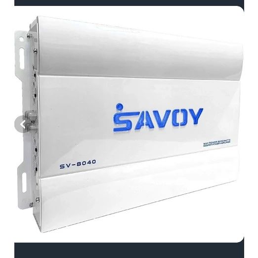 آمپلی فایر 4 کانال ساووی مدل SV-8040 سری حرفه ای