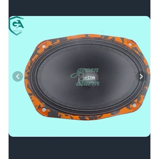 میدرنج متال مدل MT6900 سایز 6 اینچ ظرفیت 250 وات بسته 2 عددی