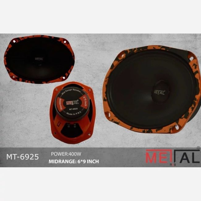 میدرنج باند اسپیکر خودرو متال مدل MT6925