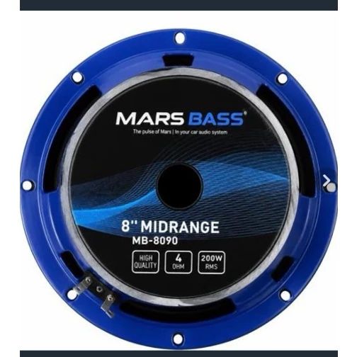 میدرنج 8 اینچ خودرو مارس بیس مدل MB-8090