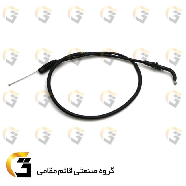 سیم گاز کامل موتورسیکلت کد 200213 مناسب برای باجاج باکسر (بوکسر) 150 کاربراتور BAJAJ BOXER 150 همراه سیکلت جهان