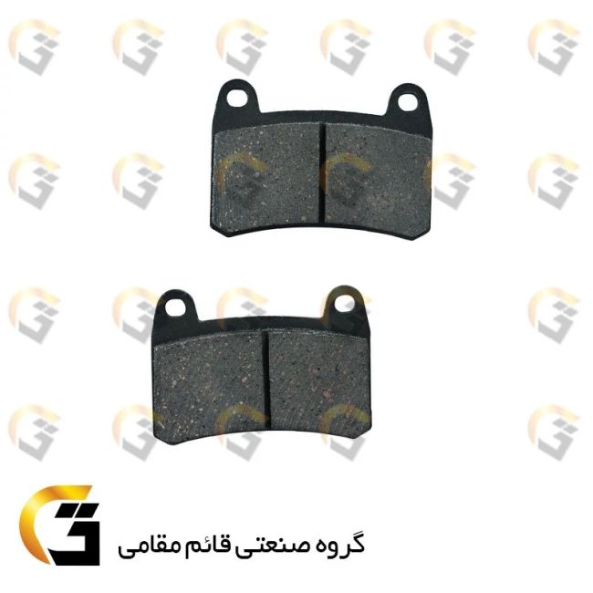 لنت دیسکی ترمز جلو موتور سیکلت  کد 1066  برای بنلی 250 (249) جفت سیلندر BENELLI 250S