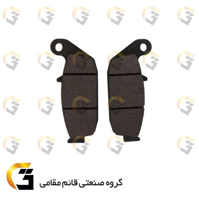 لنت دیسکی ترمز موتور سیکلت  کد 1444  مناسب برای عقب آپاچی 180 TVS APACHE نیرو موتور