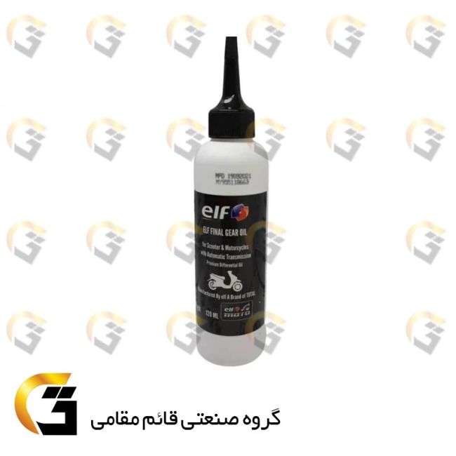 روغن گیربکس موتورسیکلت کد 9049 برند الف ELF اورجینال حجم 120 میلی لیتر