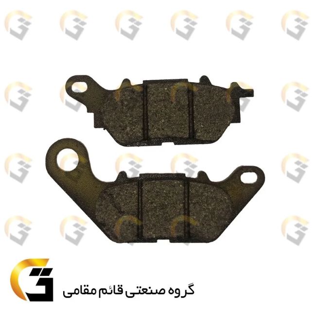 لنت دیسکی ترمز جلو موتور سیکلت  کد 1286  مناسب برای وگو انژکتوری WEGO 110 نیروموتور