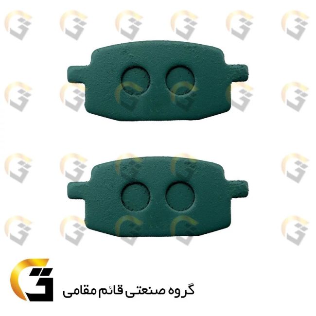 لنت دیسکی ترمز جلو موتور سیکلت  کد 1007  مناسب برای جهان رو کانگورو JAHANRO JS150