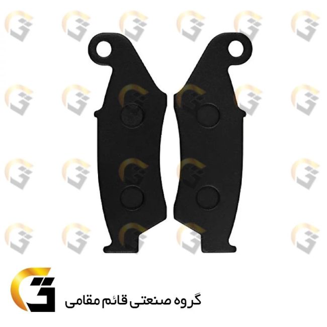 لنت دیسکی ترمز جلو موتور سیکلت  کد 1015  مناسب برای دایلیم 250 DAELIM کویرموتور