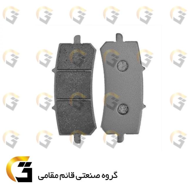 لنت دیسکی ترمز جلو موتور سیکلت  کد 1270  مناسب برای سی اف 250 ان کی CF 250 NK جهان رو