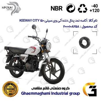 کاسه نمد شفت پدال دنده موتورسیکلت کد 114287 مناسب برای کی وی سیتی 150 KEEWAY CITY نیکران موتور