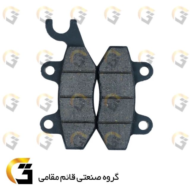 لنت دیسکی ترمز جلو موتورسیکلت کد 1009 مناسب برای تی وی اس نئو TVS NEO 110 نیروموتور