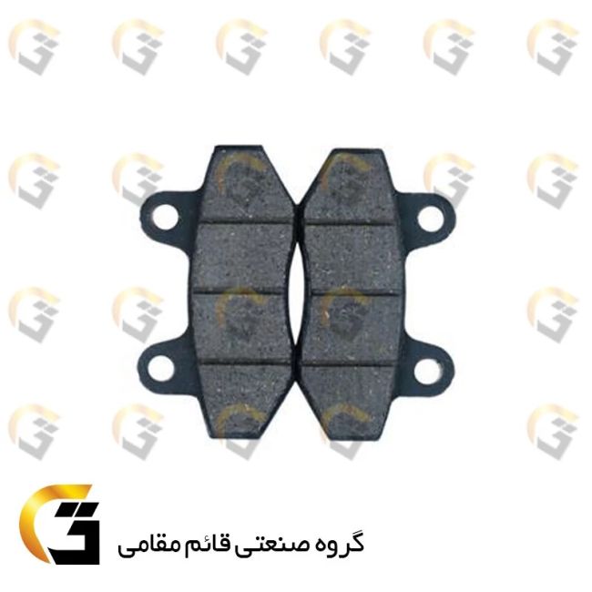 لنت دیسکی ترمز جلو موتور سیکلت  کد 1018  مناسب برای بنلی ستا BENELLI SETA 125 نیکران موتور