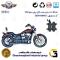 لنت دیسکی ترمز عقب موتور سیکلت کد 1009  مناسب برای رگال رپتور دیتونا 250 REGAL RAPTOR DAYTONA 249 