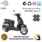 لنت دیسکی ترمز جلو موتور سیکلت  کد 1018  مناسب برای بنلی ستا BENELLI SETA 125 نیکران موتور