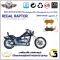 لنت دیسکی ترمز جلو موتور سیکلت کد SC0824009 مناسب برای رگال رپتور اسپایدر 250 REGAL RAPTOR SPYDER 249 