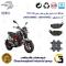 پک اقتصادی لنت ترمز جلو و عقب موتور سیکلت  کد 1052018 مناسب برای بنلی تی ان تی BENELLI TNT 135 نیکران موتور