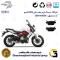پک اقتصادی دیسک ترمز و لنت ترمز عقب موتورسیکلت کد 4940176 مناسب برای بنلی 250 جفت سیلندر قدیم  BENELLI 250S (بنلی 300)