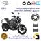 پک اقتصادی دیسک ترمز و لنت ترمز جلو موتورسیکلت کد 4960066 مناسب برای بنلی 180 اس BENELLI 180S نیکران موتور