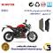پک اقتصادی لنت ترمز جلو و عقب موتور سیکلت  کد 1055015 مناسب برای زونتس زد 2 150 زد 2 ZONTES Z2 150 Z2 کویرموتور