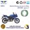 لنت ترمز کاسه ای موتور سیکلت  کد 1666 مناسب برای عقب پالس ای اس BAJAJ PULSAR AS 150 همراه سیکلت جهان