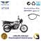 سیم گاز کامل موتورسیکلت کد 200213 مناسب برای باجاج باکسر (بوکسر) 150 کاربراتور BAJAJ BOXER 150 همراه سیکلت جهان
