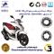 پک اقتصادی دیسک ترمز جلو و عقب موتورسیکلت کد 49504860 مناسب برای اس وای ام لاکی 180 SYM LUCKY سهند سیکلت سپاهان