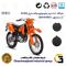 لنت دیسکی ترمز جلو موتور سیکلت گرد  کد 1051  مناسب برای تریل جی وای GY 200