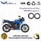 کاسه نمد کمک جلو موتورسیکلت کد 1304211 مناسب برای آپاچی 160 TVS APACHE نیروموتور بسته دوعددی