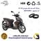 کاسه نمد کمک جلو موتورسیکلت کد 12637105 مناسب برای بنلی وی زد BENELLI VZ 125  نیکران موتور بسته دوعددی