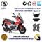 پک اقتصادی لنت ترمز جلو و عقب موتور سیکلت  کد 1176062 مناسب برای ایکس ای دی وی X ADV 150 (طرح ADV) ثاقب خودرو