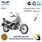 شمع پایه بلند موتورسیکلت کد 9137 مناسب برای اونجر 220 BAJAJ AVENGER همراه سیکلت جهان