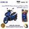 روغن موتور کاسپین جیرو کد 900220 CASPIAN GYRO 10W40 JASO MB SL  یک لیتری مناسب برای طرح آیروکس RISE NVX 150 کبیر موتور