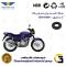 کاسه نمد شفت پدال دنده موتورسیکلت کد 112229 مناسب برای پالس 180 BAJAJ PULSAR همراه سیکلت جهان