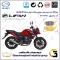 پک اقتصادی لنت ترمز جلو و عقب موتور سیکلت کد SC0824052009 مناسب برای لیفان کی پی اس LIFAN KPS 150 شاهین موتور