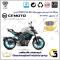 لنت دیسکی ترمز عقب موتورسیکلت کد SC0824052 مناسب برای سی اف 250 ان کی CF MOTO 250 NK تیپ 1 جهان رو