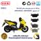 پک اقتصادی لنت ترمز جلو و عقب موتور سیکلت  کد 1176042 مناسب برای هانی کلیک 160 HANI CLICK هانی موتور
