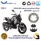 پک اقتصادی دیسک ترمز و لنت ترمز عقب موتورسیکلت کد 4910147 مناسب برای اس وای ام ان ای SYM NA 250 نیروموتور