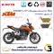 لنت دیسکی ترمز عقب موتورسیکلت کد SC0824B2134 مناسب برای کی تی ام دوک 200 KTM DUKE 200 2023 کویرموتور